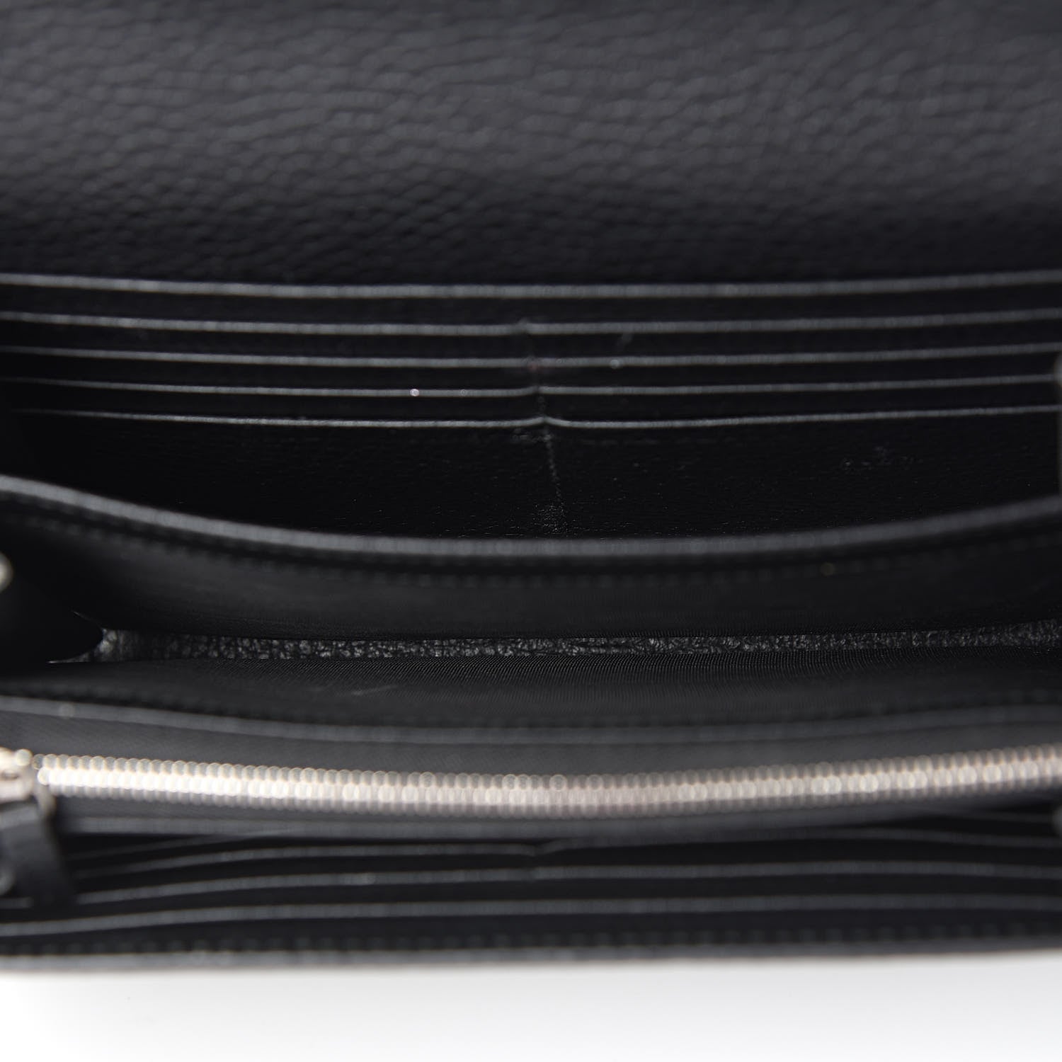 Gucci Calfskin Mini Dionysus Chain Wallet Black 5 of 11