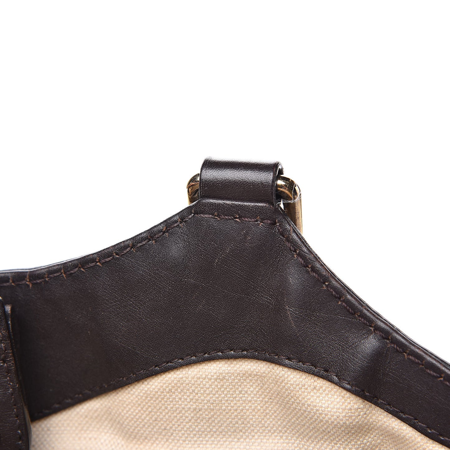 Monogram Medium Sukey Tote Beige Ebony Black