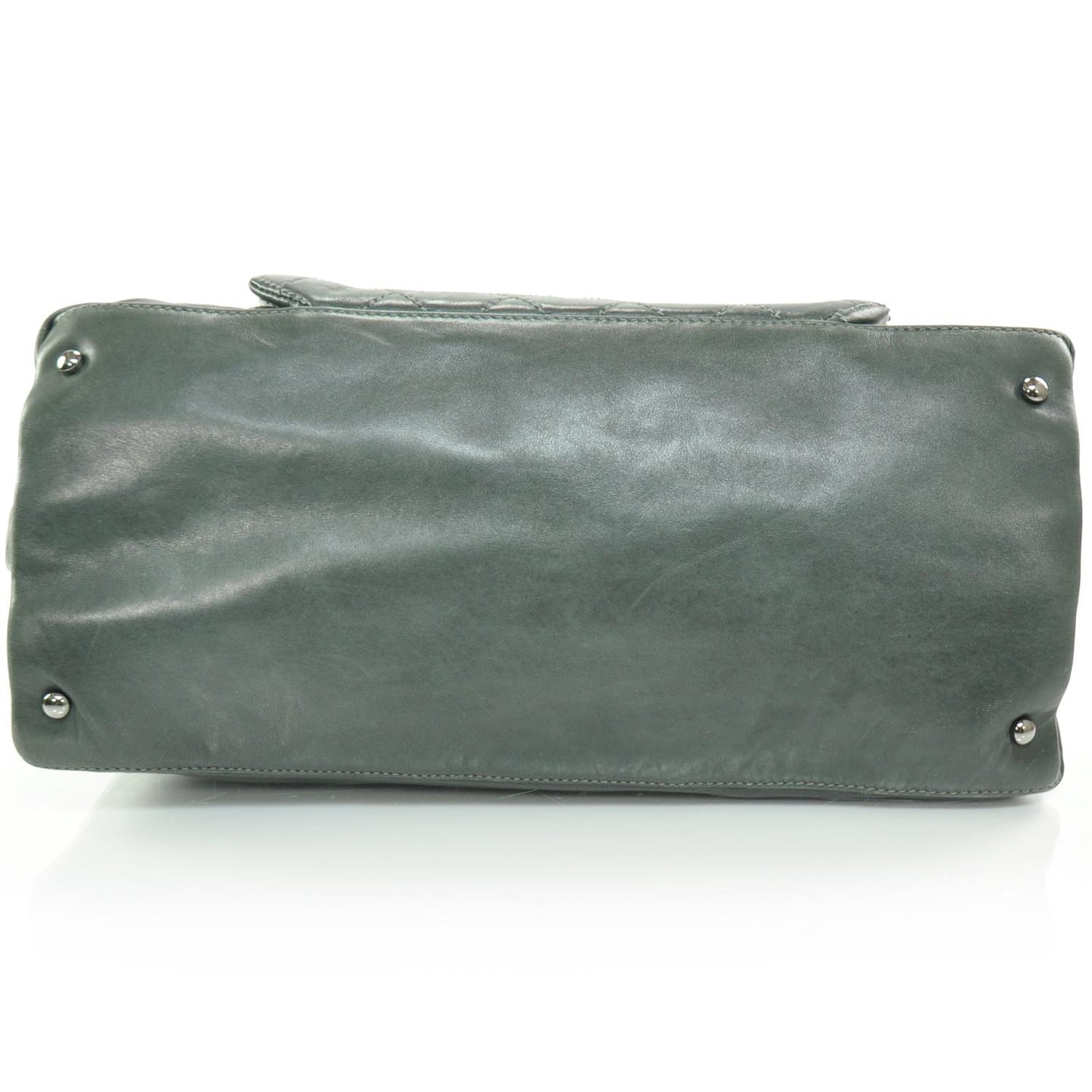 Quilted Lambskin 8 Knots Hobo Grey
