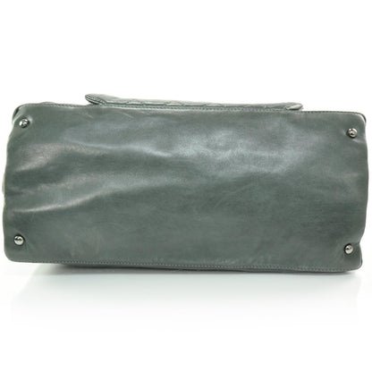 Chanel Quilted Lambskin 8 Knots Hobo Grey 5 of 11