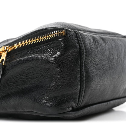 Balenciaga Agneau S Blanket Square Tote Black 8 of 9