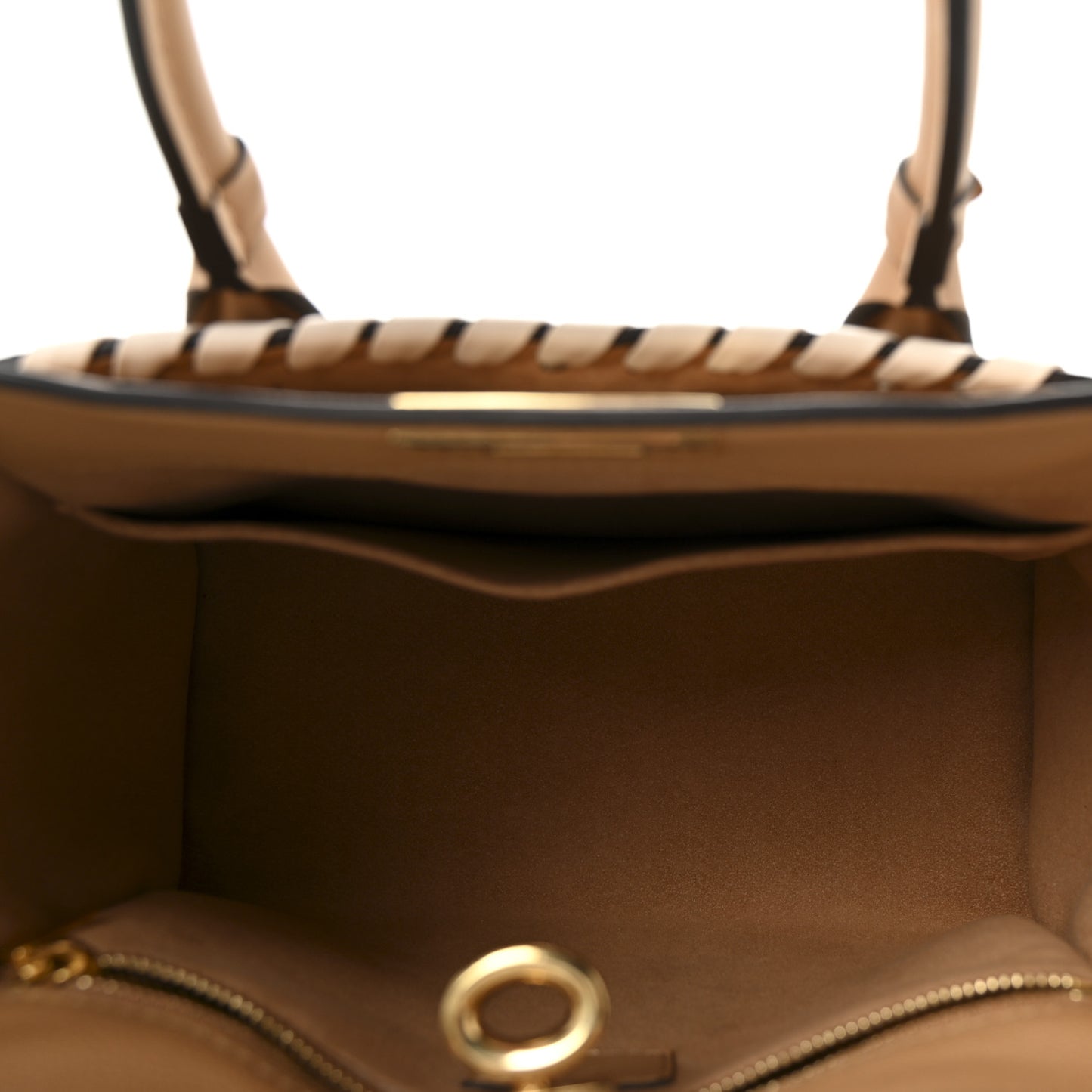 Calfskin Mahina Braided On My Side PM Arizona Brown