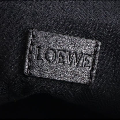 Loewe Supple Smooth Calfskin Jacquard Medium Cubi Crossbody Bag Black 6 of 12