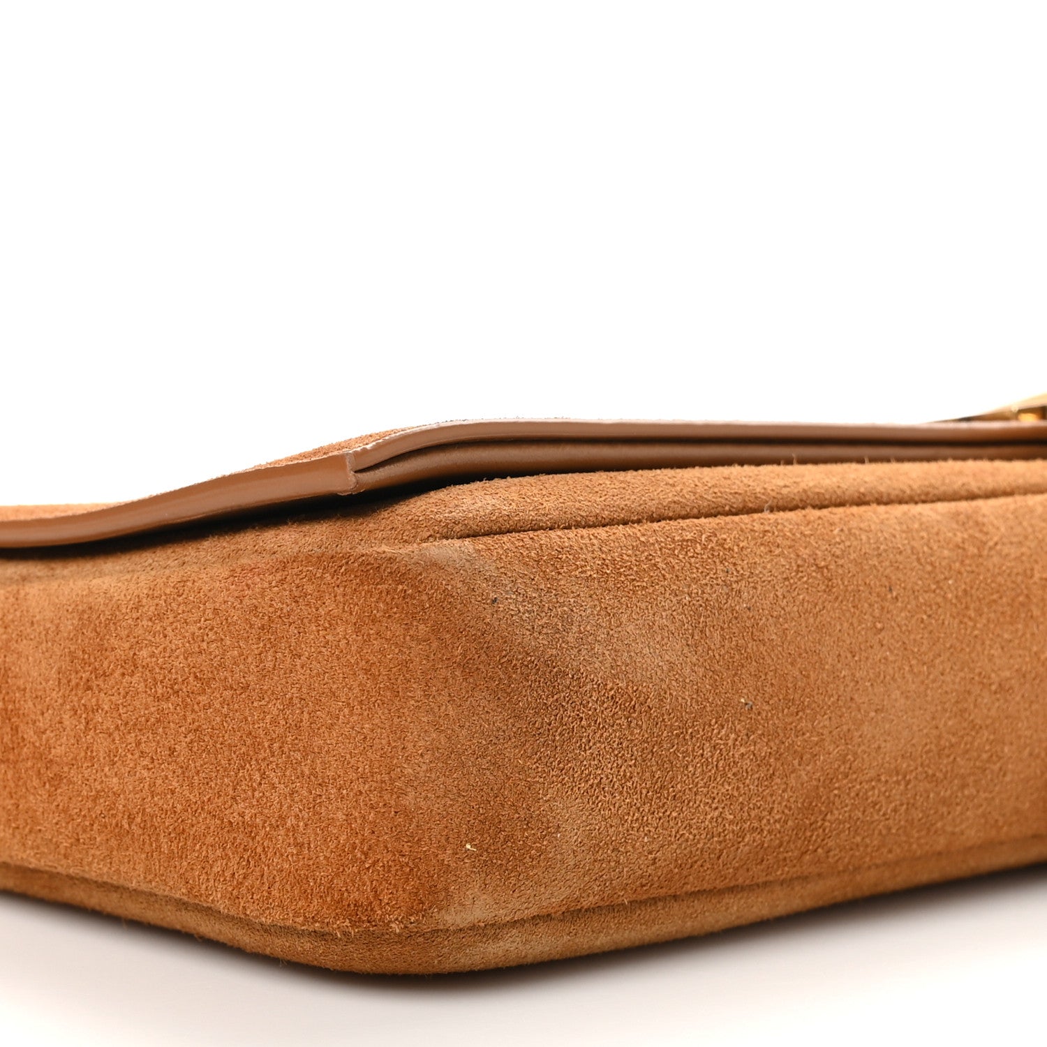 Saint Laurent Suede Monogram Tassel Kate 99 Cinnamon 9 of 10