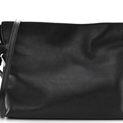 Loewe Calfskin Mini Flamenco Knot Clutch Black 7 of 9