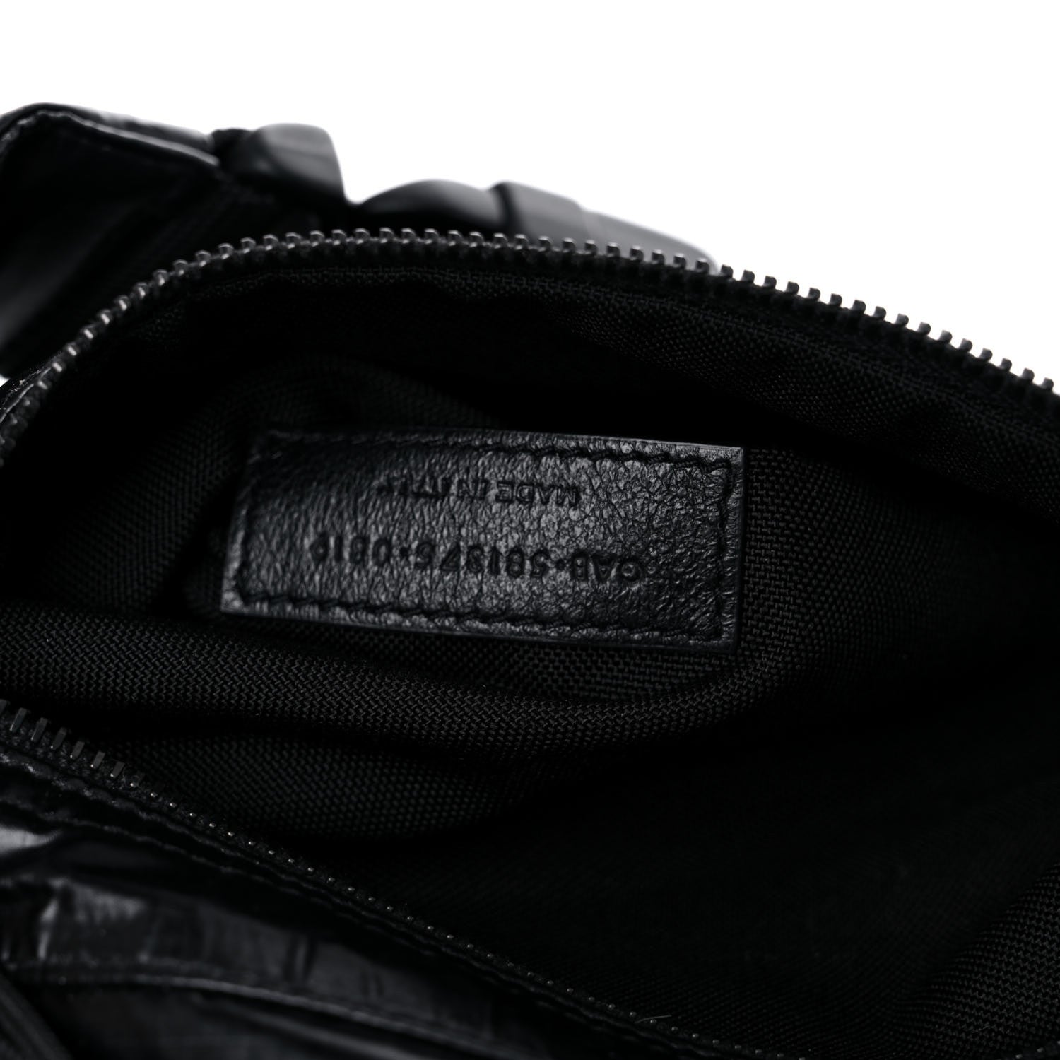 Saint Laurent Nylon Logo Ripstop Body Belt Bag Black 7 of 9