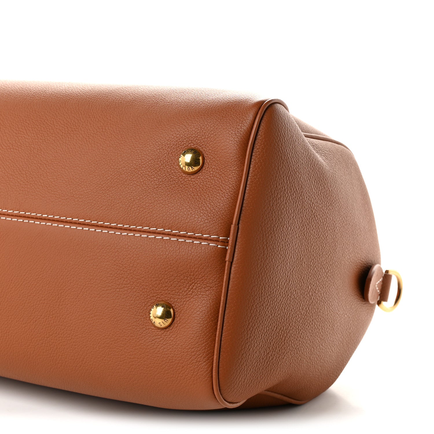 Louis Vuitton Grained Calfskin Low Key Speedy 30 Cognac 9 of 9