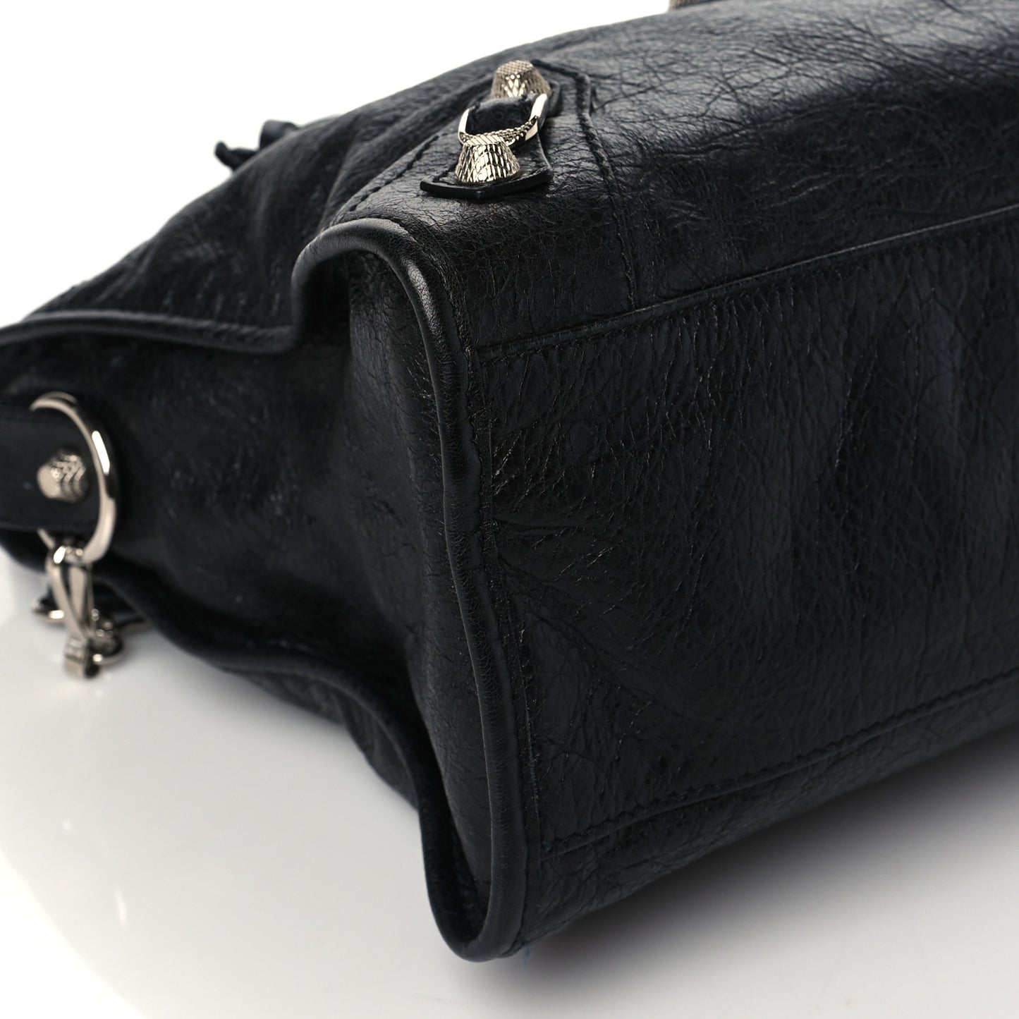 Agneau Giant 12 Silver Hardware City Black