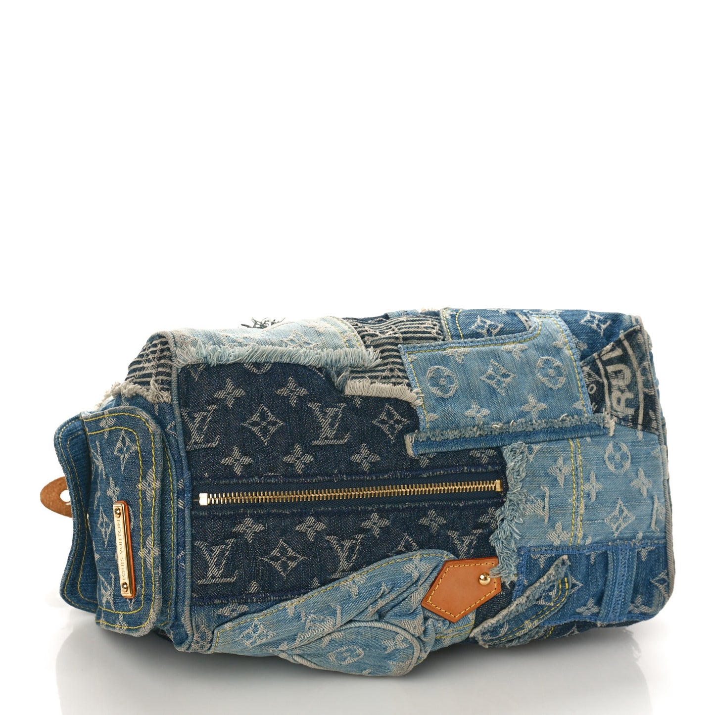 Denim Patchwork Speedy 30 Blue