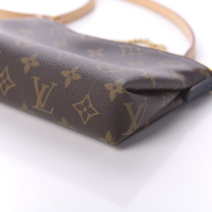 Louis Vuitton Monogram Pallas Clutch Blue Marine 7 of 10