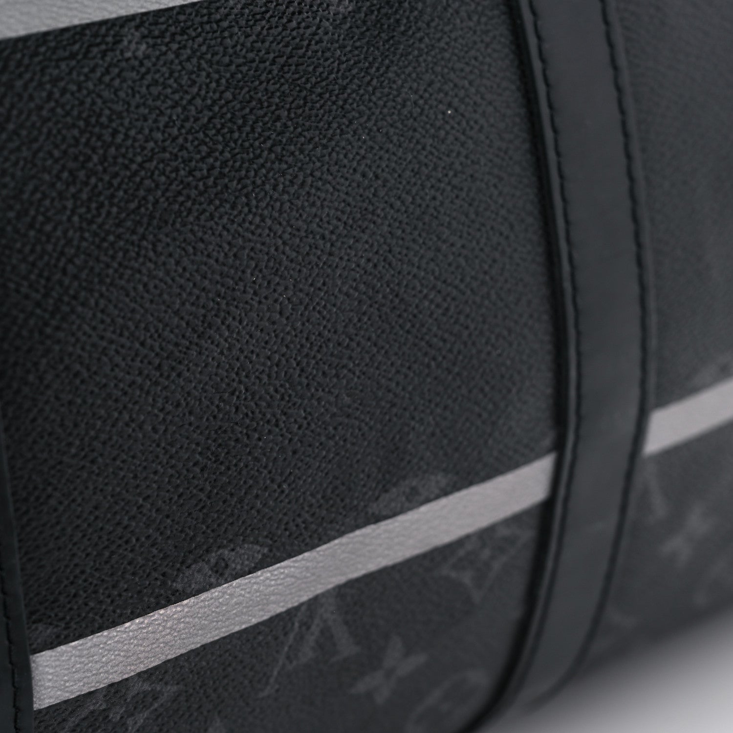 Louis Vuitton X FUJIWARA Monogram Eclipse Flash Fragment Keepall Bandouliere 55 22 of 32