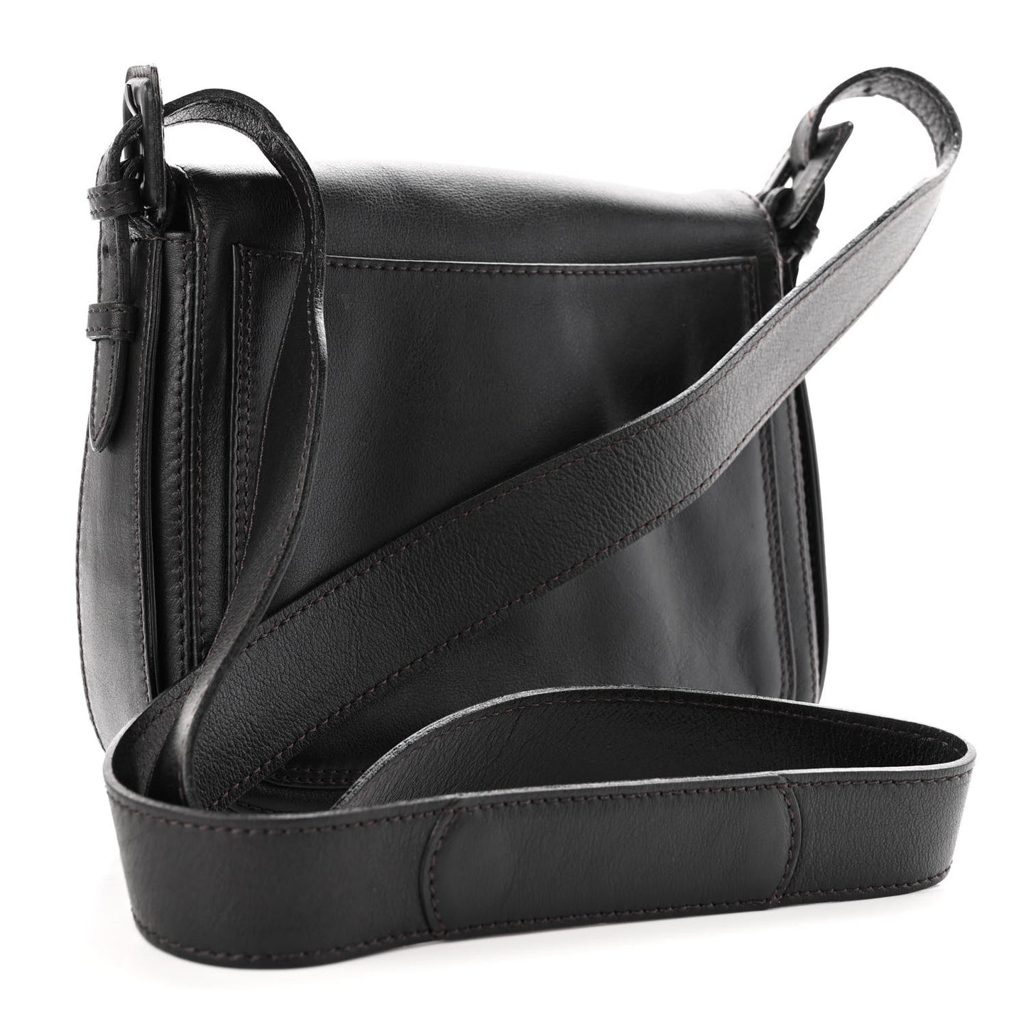 Calfskin Small Messenger So Black