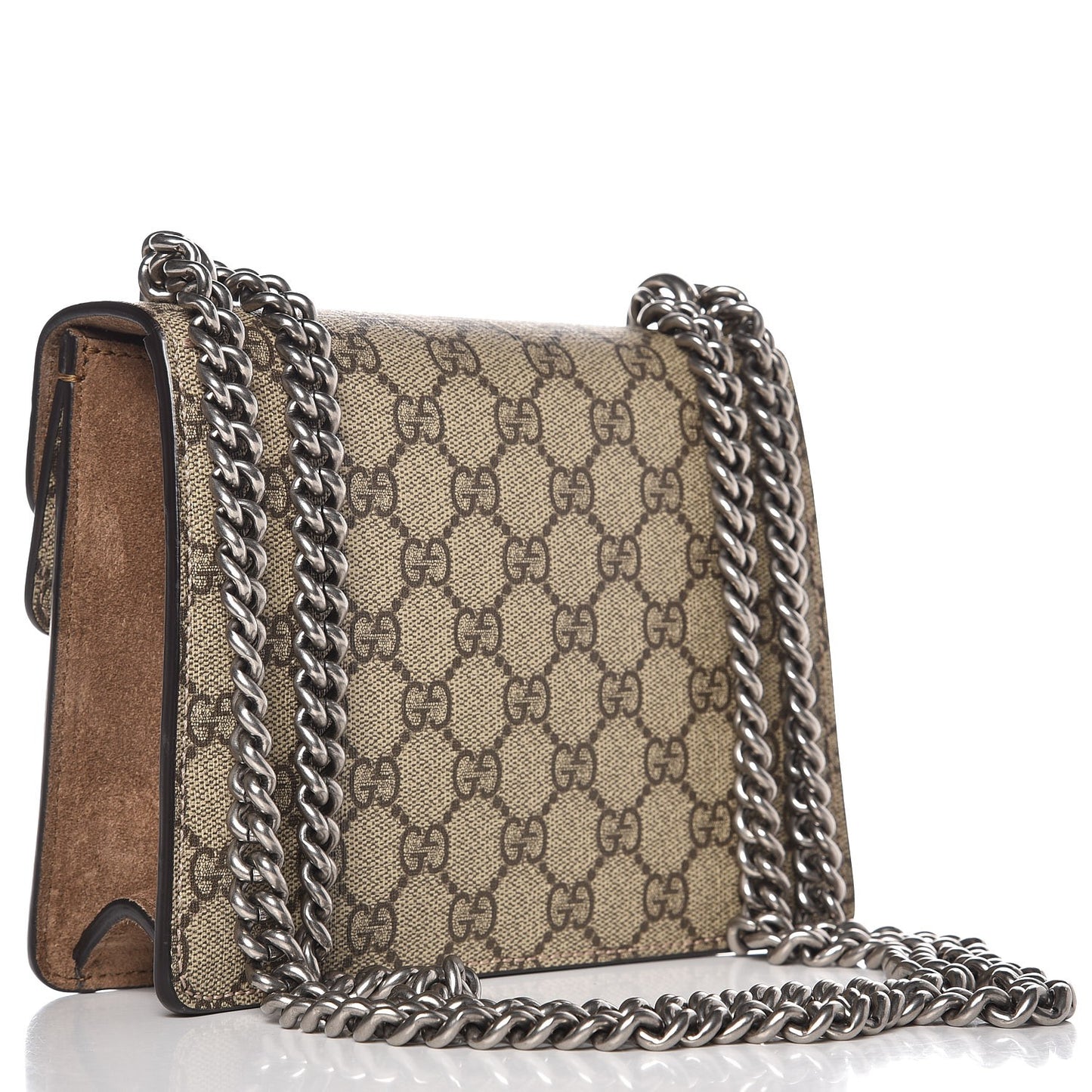 GG Supreme Monogram Mini Dionysus Shoulder Bag Taupe