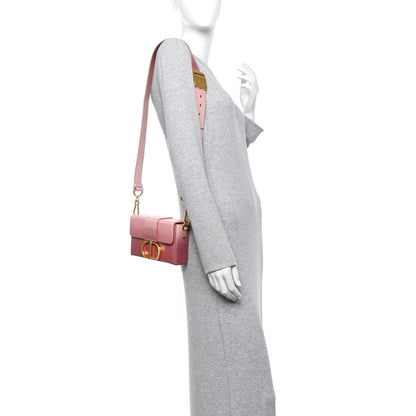 Christian Dior Gradient Smooth Calfskin Gradient 30 Montaigne Box Bag Rose Multicolor 2 of 9