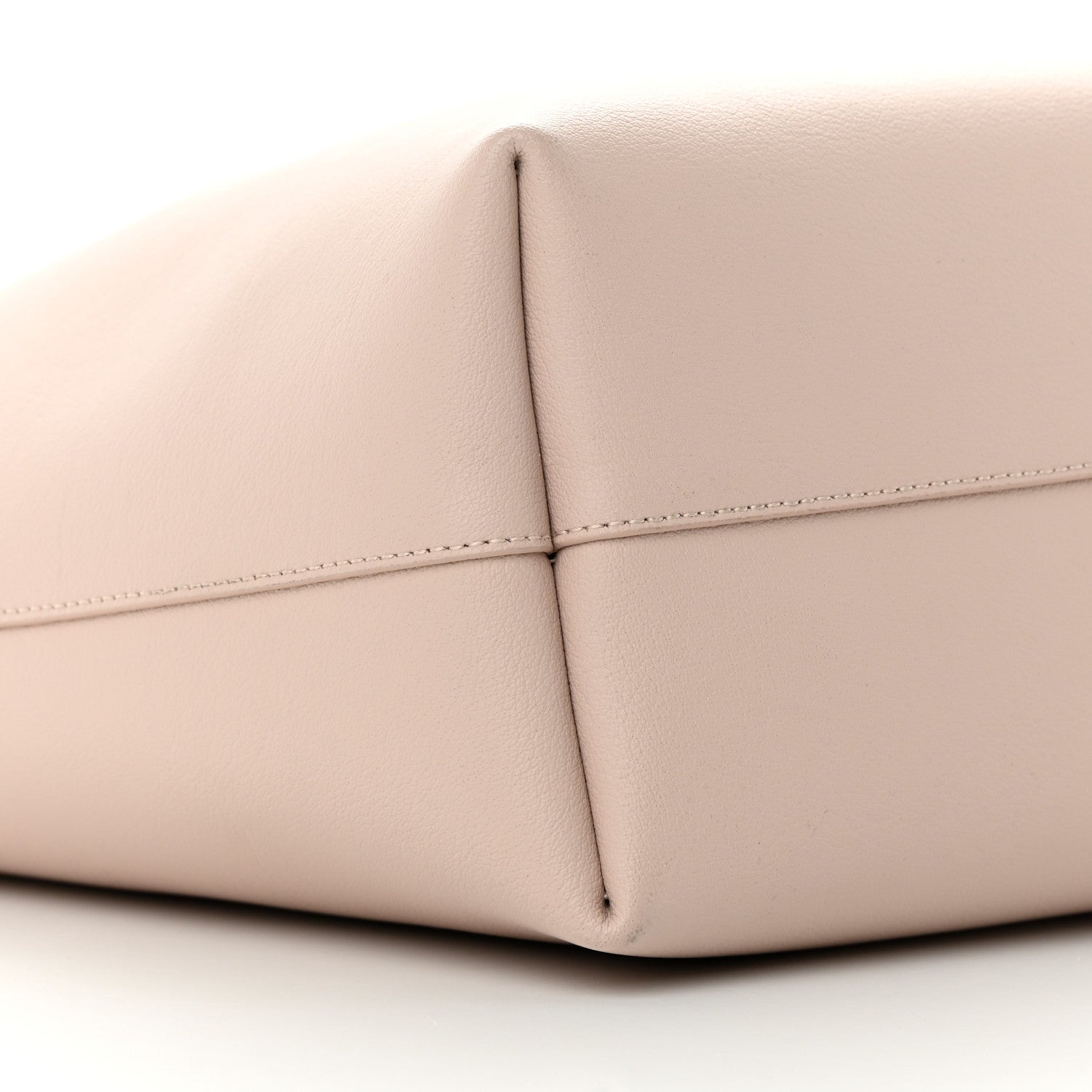 Saint Laurent Calfskin Large Shopping Tote Pale Blush 10 of 16