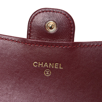 Chanel Lambskin Quilted Phone Holder Wallet on Removable Chain Burgundy 7 of 14