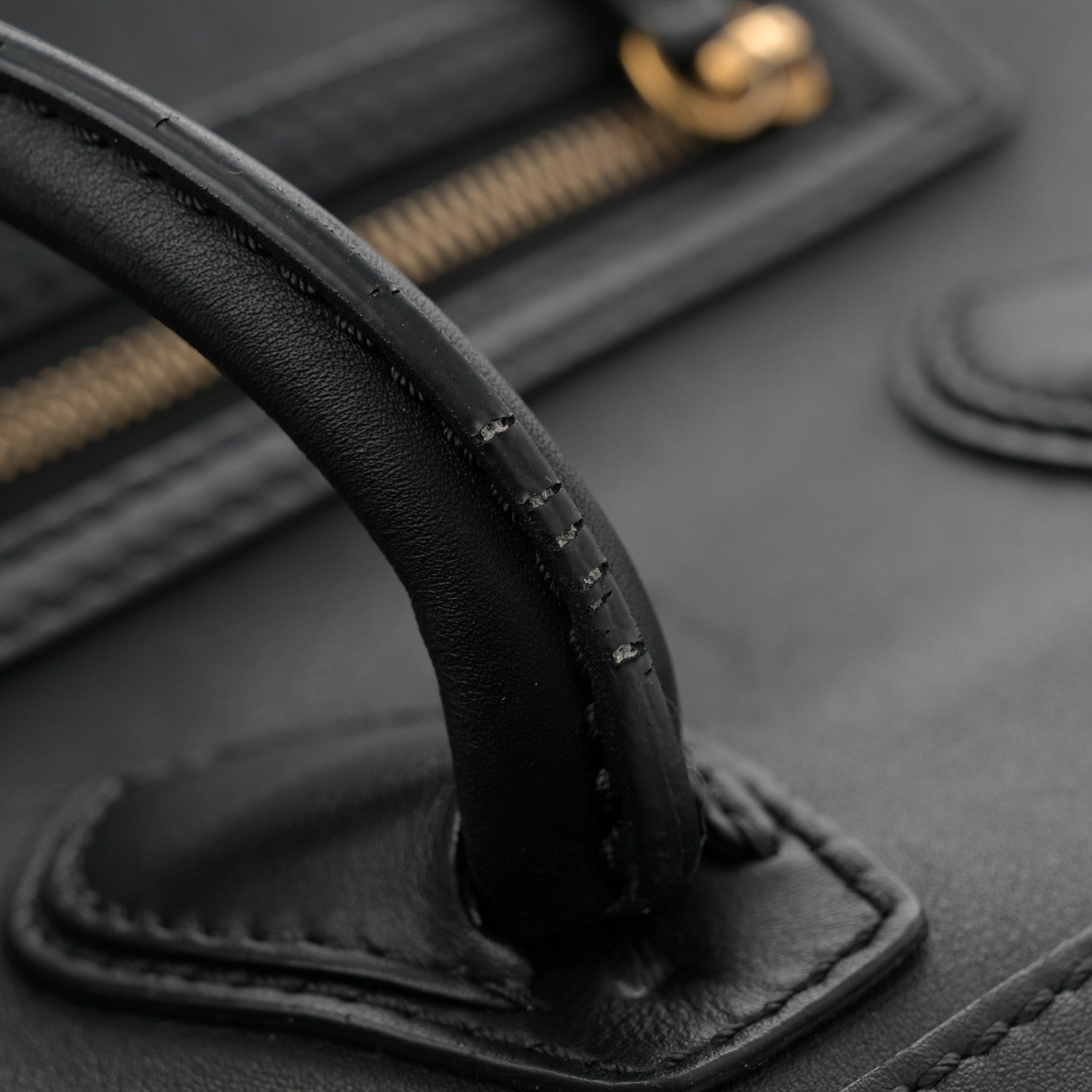 Celine Smooth Calfskin Micro Luggage Black 13 of 13