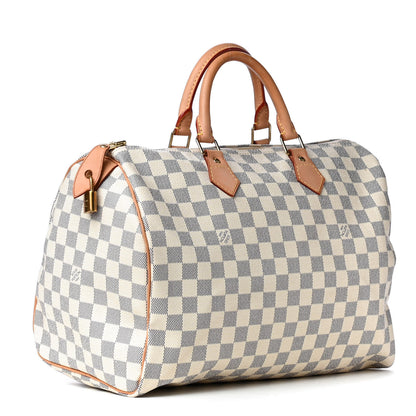 Louis Vuitton Damier Azur Speedy 35 2 of 4