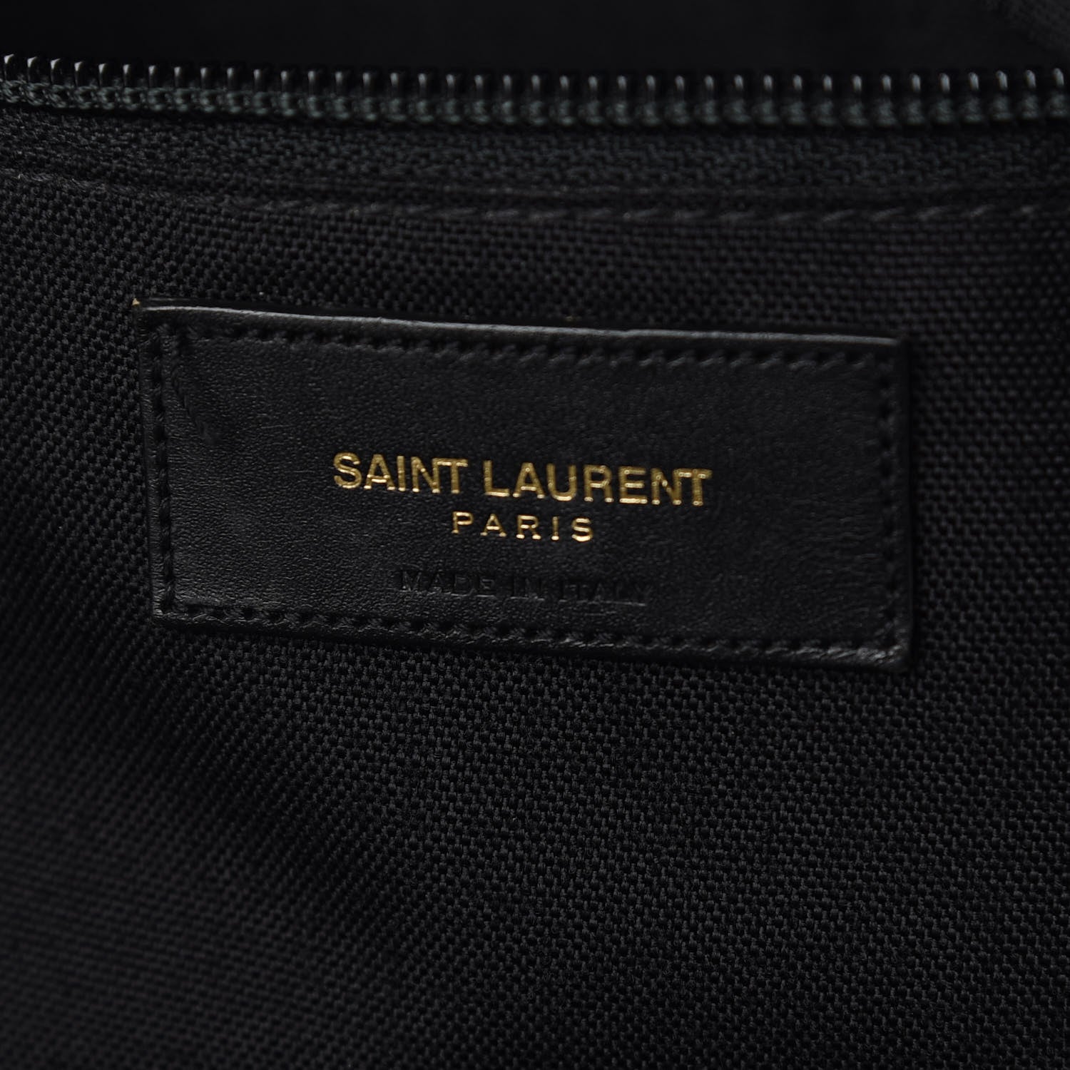 Saint Laurent Canvas City Backpack Black 6 of 12