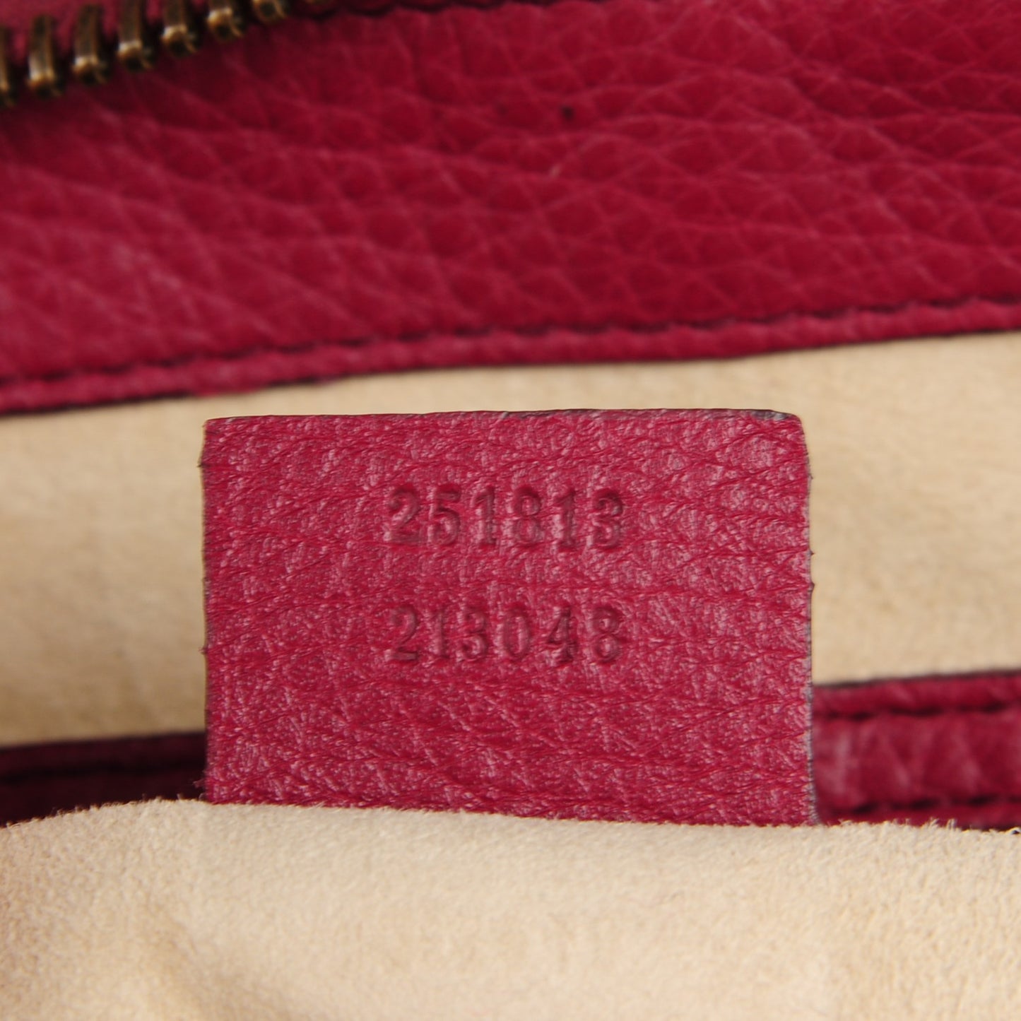 Cellarius Calfskin Medium 1973 Top Handle Satchel Cherry Gloss