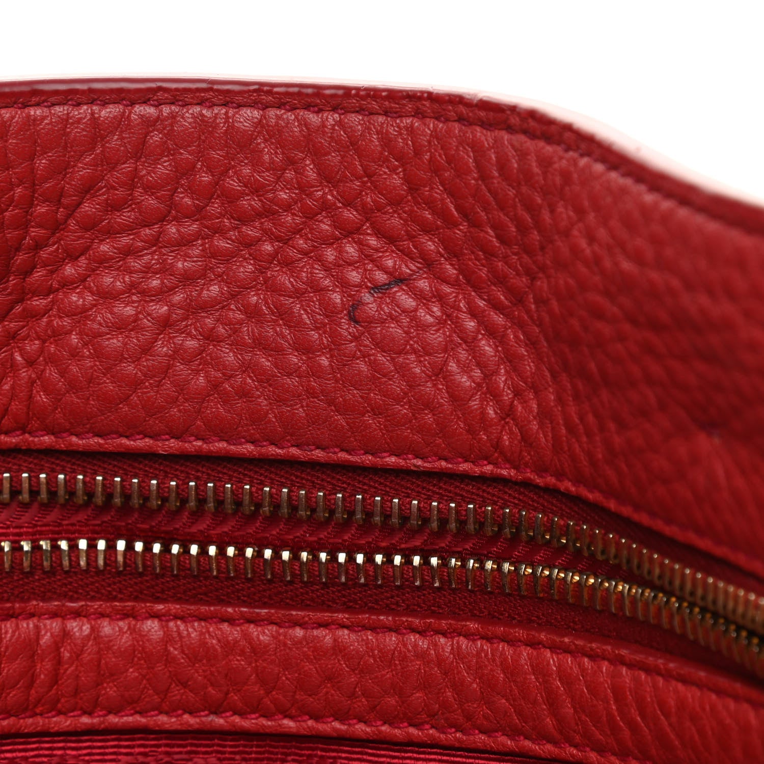Prada Vitello Daino Tote Rosso 14 of 19