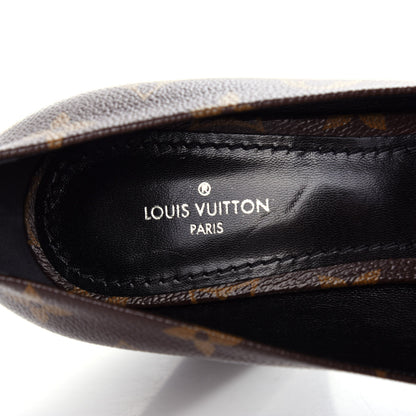Louis Vuitton Monogram Madeleine Pumps 37 8 of 10