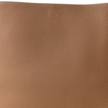 The Row Grained Calfskin Large N/S Park Tote Sandpit 7 of 9