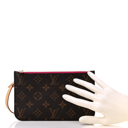 Louis Vuitton Monogram Neverfull PM Pochette Pivoine 2 of 6