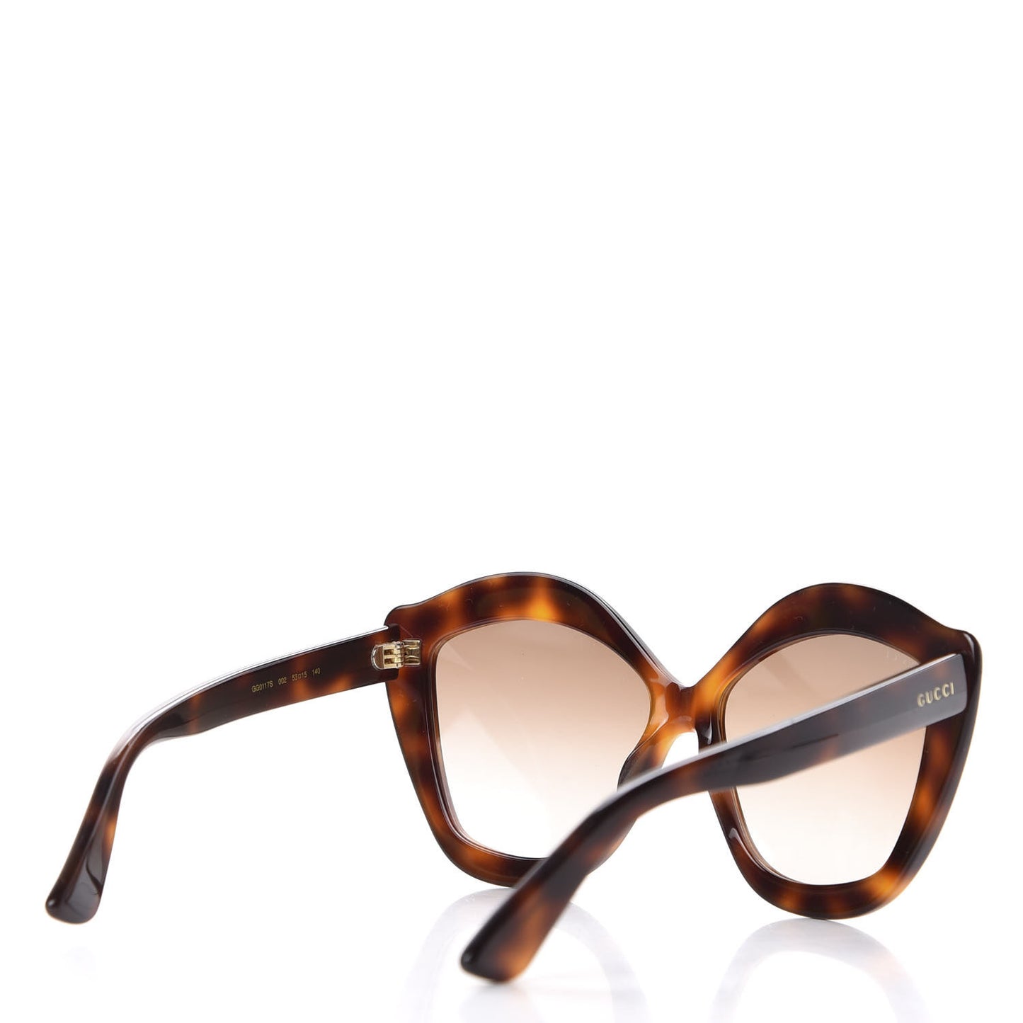 Cat Eye GG0117S Sunglasses Tortoise