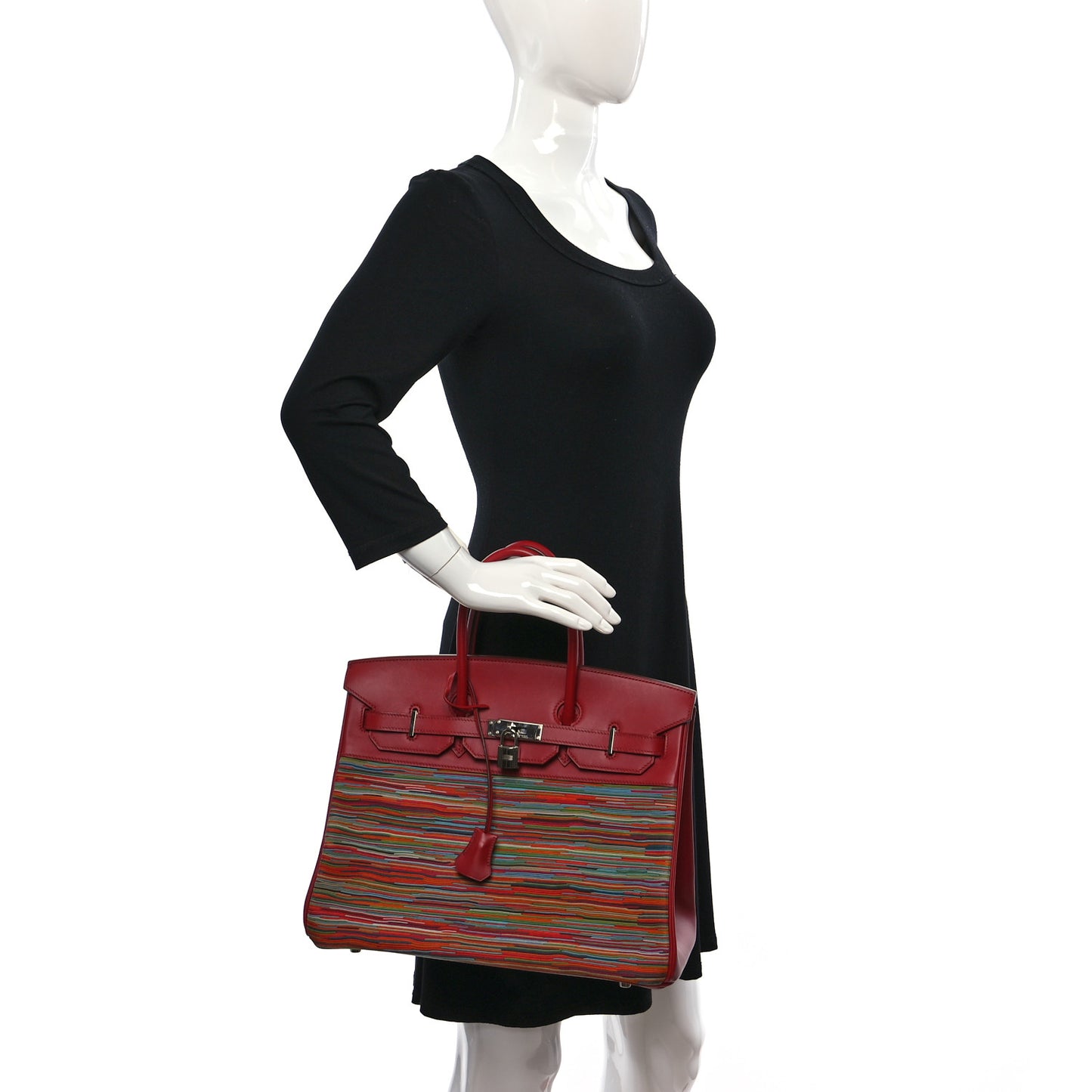 Swift Vibrato Birkin 35 Rouge Garance