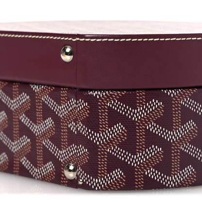 Goyard Goyardine Alto Hatbox Burgundy 9 of 9