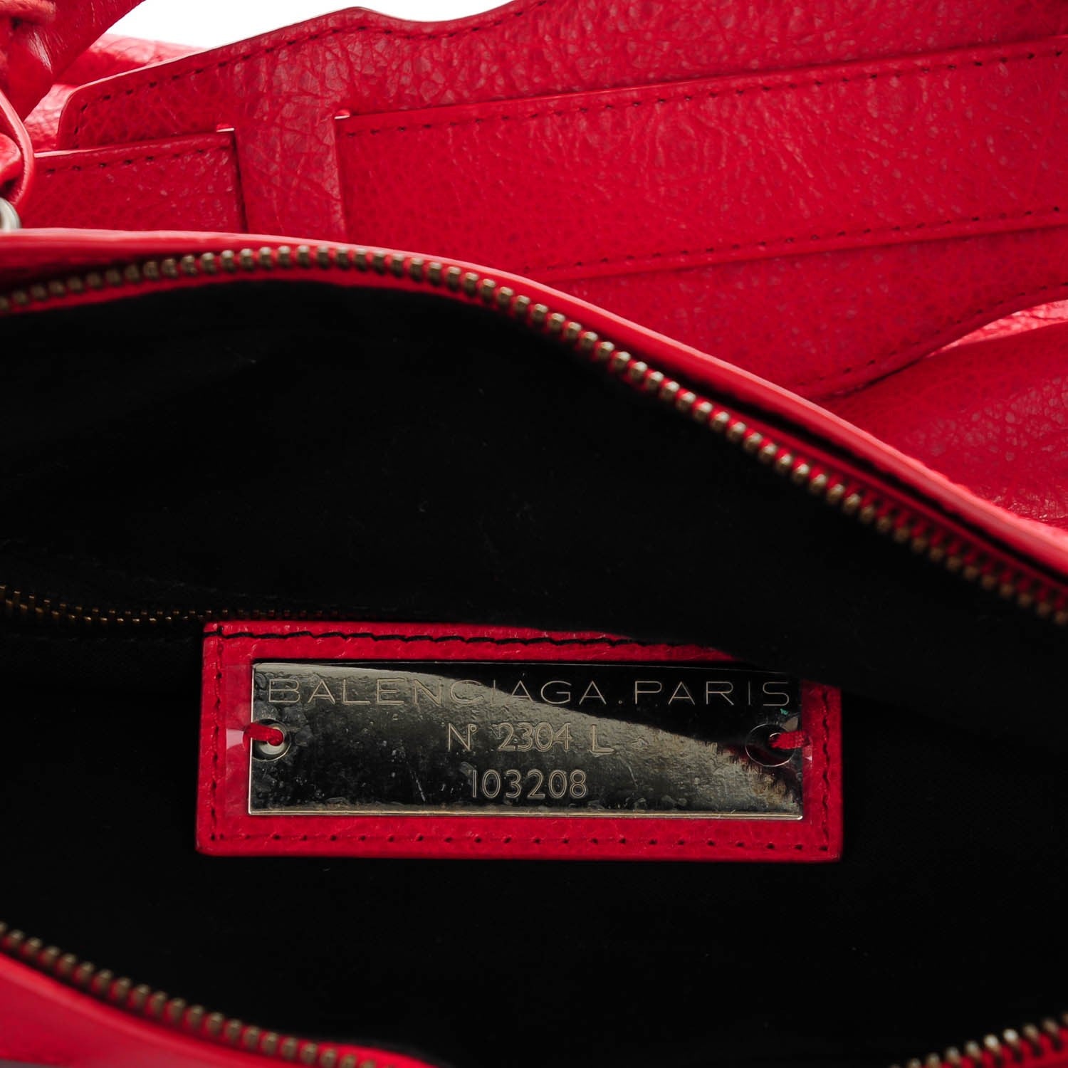 Balenciaga Agneau Classic Hardware First Rouge Coquelicot 6 of 7