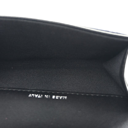 Chanel Lambskin Quilted Flap Card Holder Wallet So Black 5 of 9