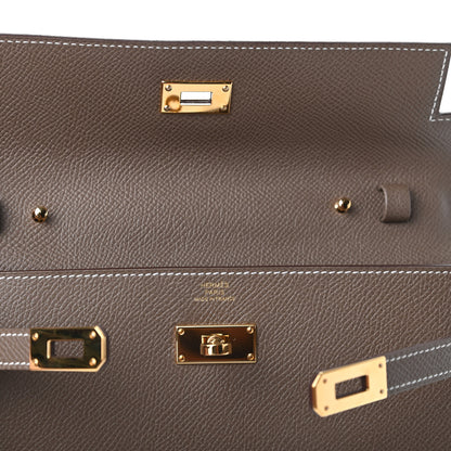 Hermes Epsom Kelly Wallet To Go Etoupe 6 of 7