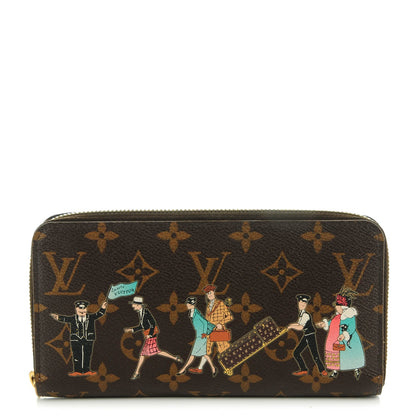 Louis Vuitton Monogram Illustre Zippy Wallet Rose 1 of 7