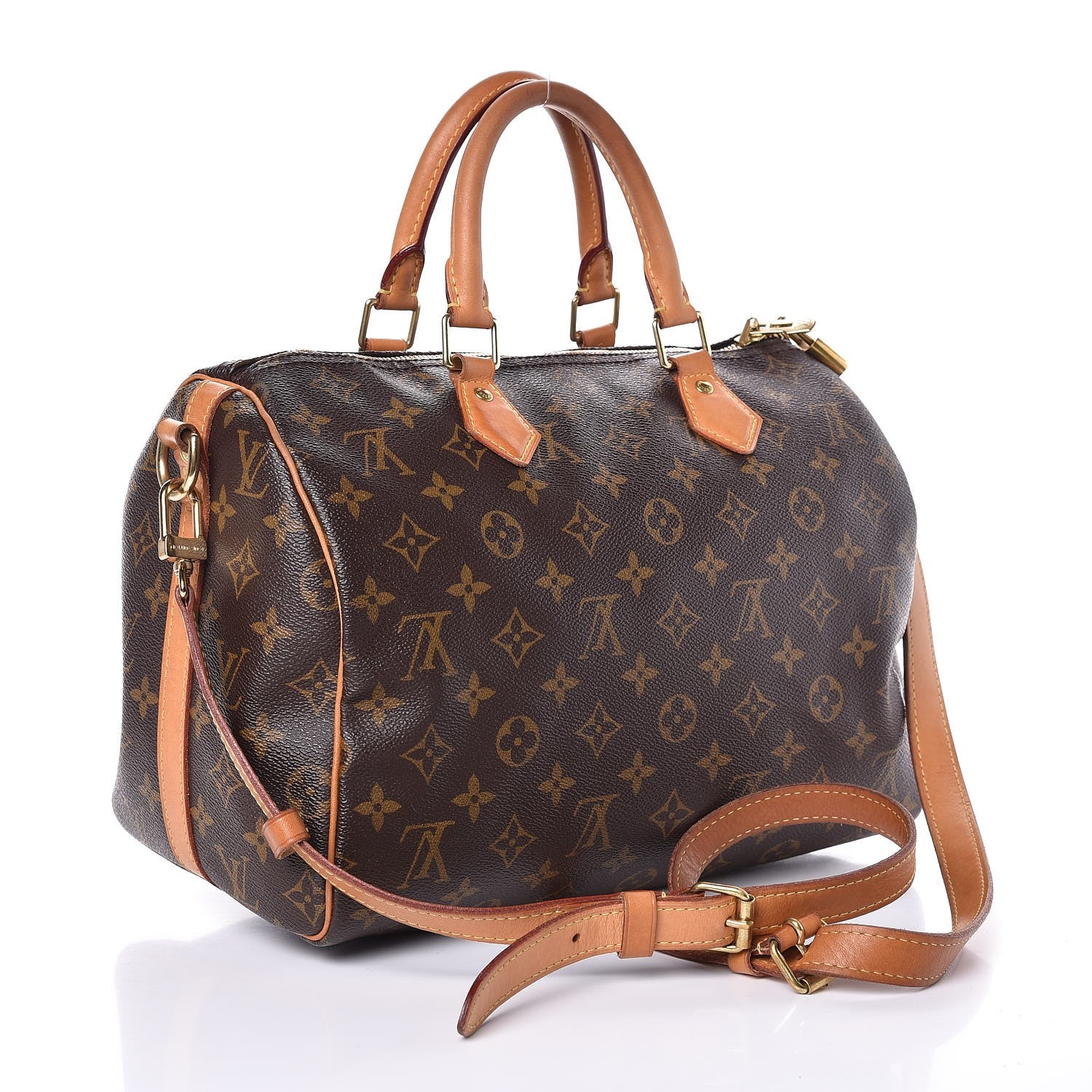 Louis Vuitton Monogram Speedy Bandouliere 30 3 of 12