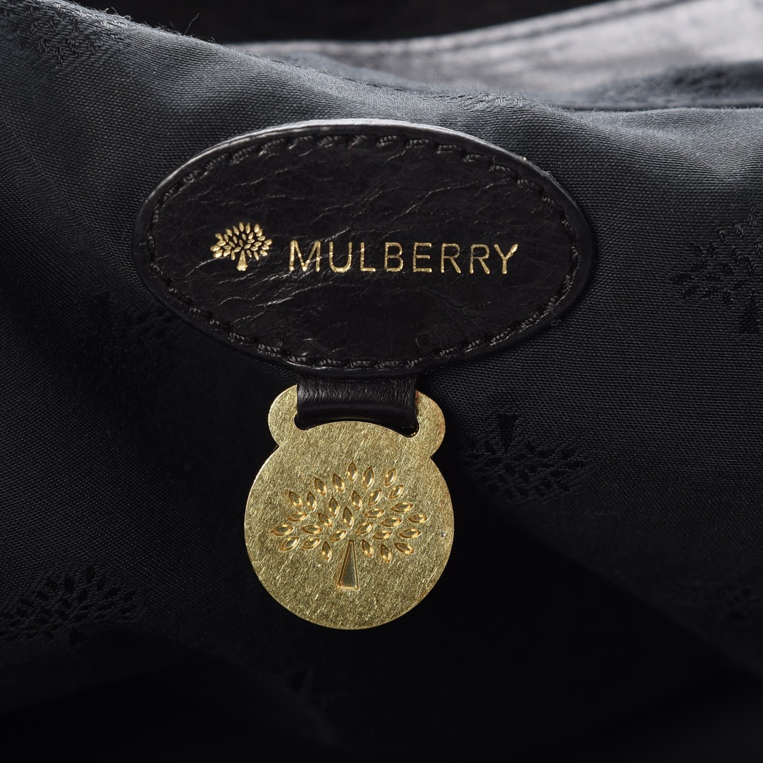 Mulberry Soft Buffalo Oversized Alexa Black 6 of 9