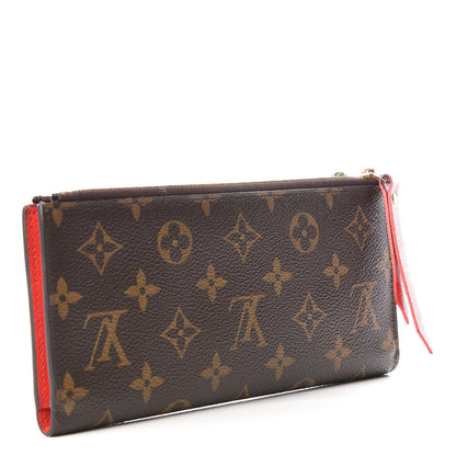 Louis Vuitton Monogram Adele Wallet Coquelicot 2 of 9