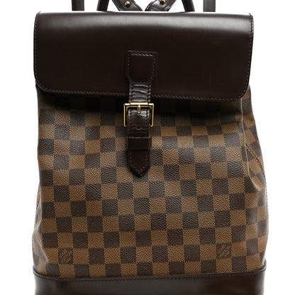 Louis Vuitton Damier Ebene Soho Backpack 7 of 10