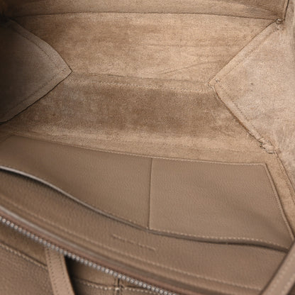 Celine Baby Grained Calfskin Medium Tri-Fold Bag Taupe 5 of 11