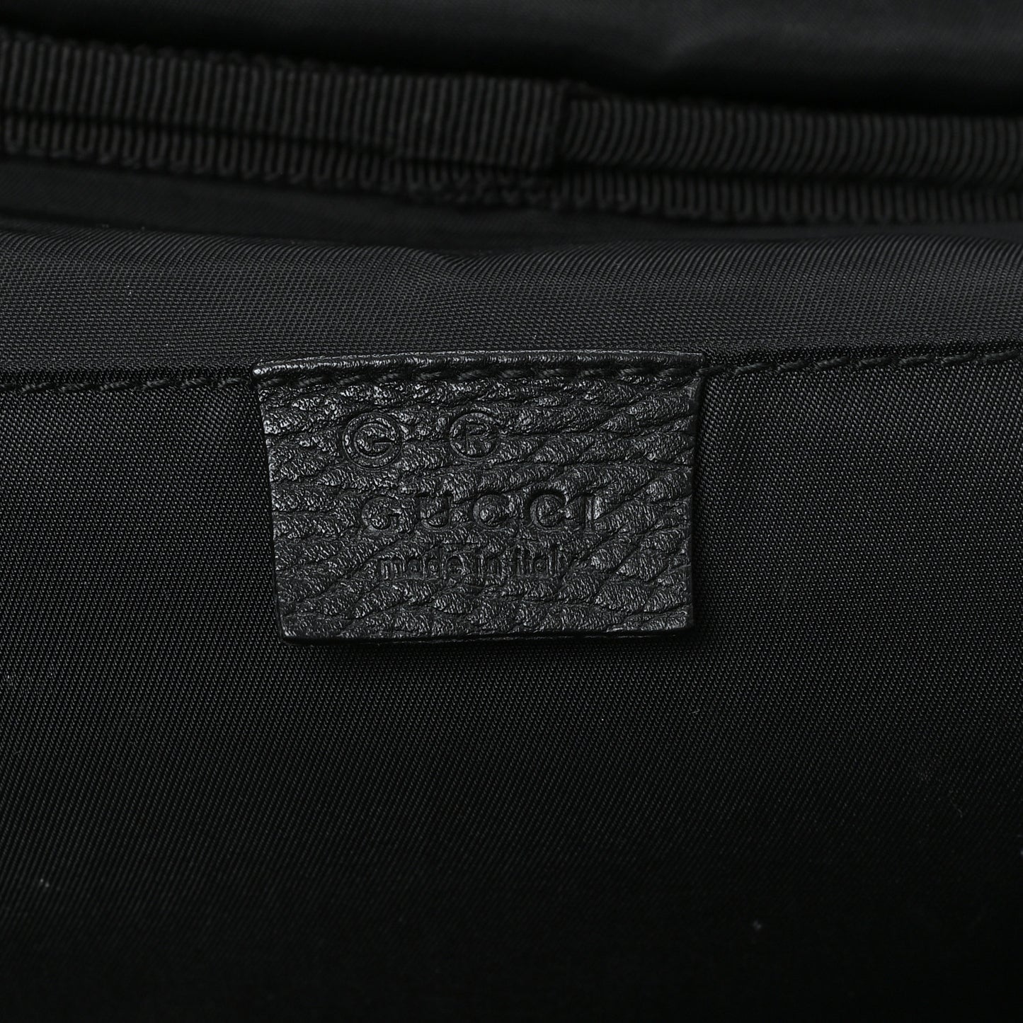 Nylon Monogram Large Cosmetic Case Black