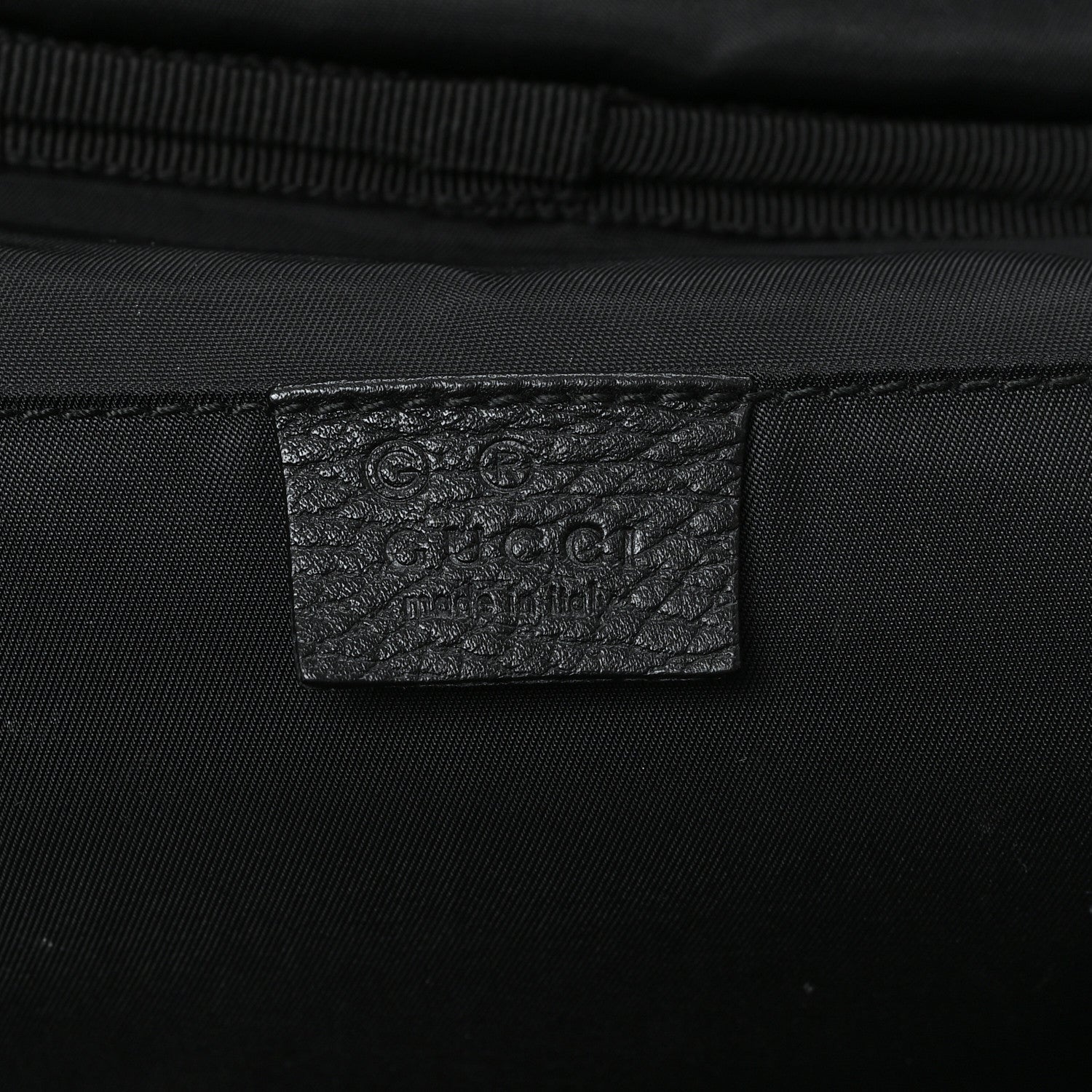 Gucci Nylon Monogram Large Cosmetic Case Black 6 of 9