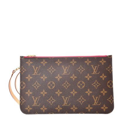 Louis Vuitton Monogram Neverfull MM GM Pochette Pivoine 1 of 7