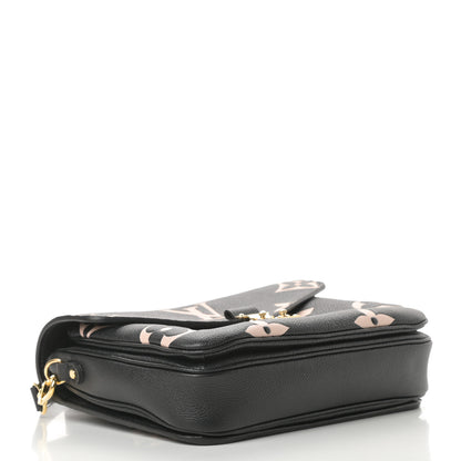 Louis Vuitton Empreinte Monogram Giant Pochette Metis Black Beige 4 of 11