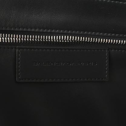 Balenciaga Calfskin Pocket Tote Black 6 of 10
