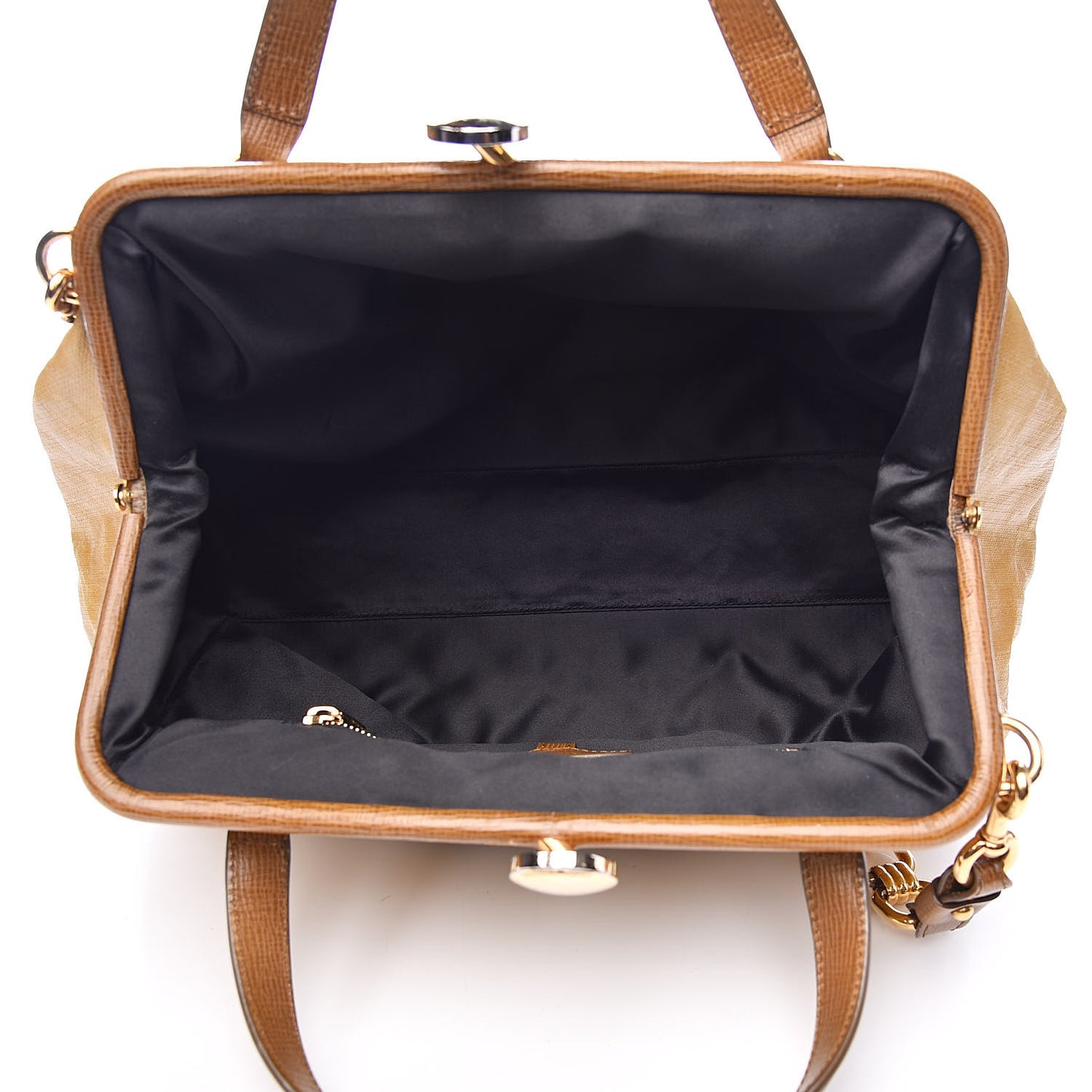 Coated Canvas Quilted Stam Tan