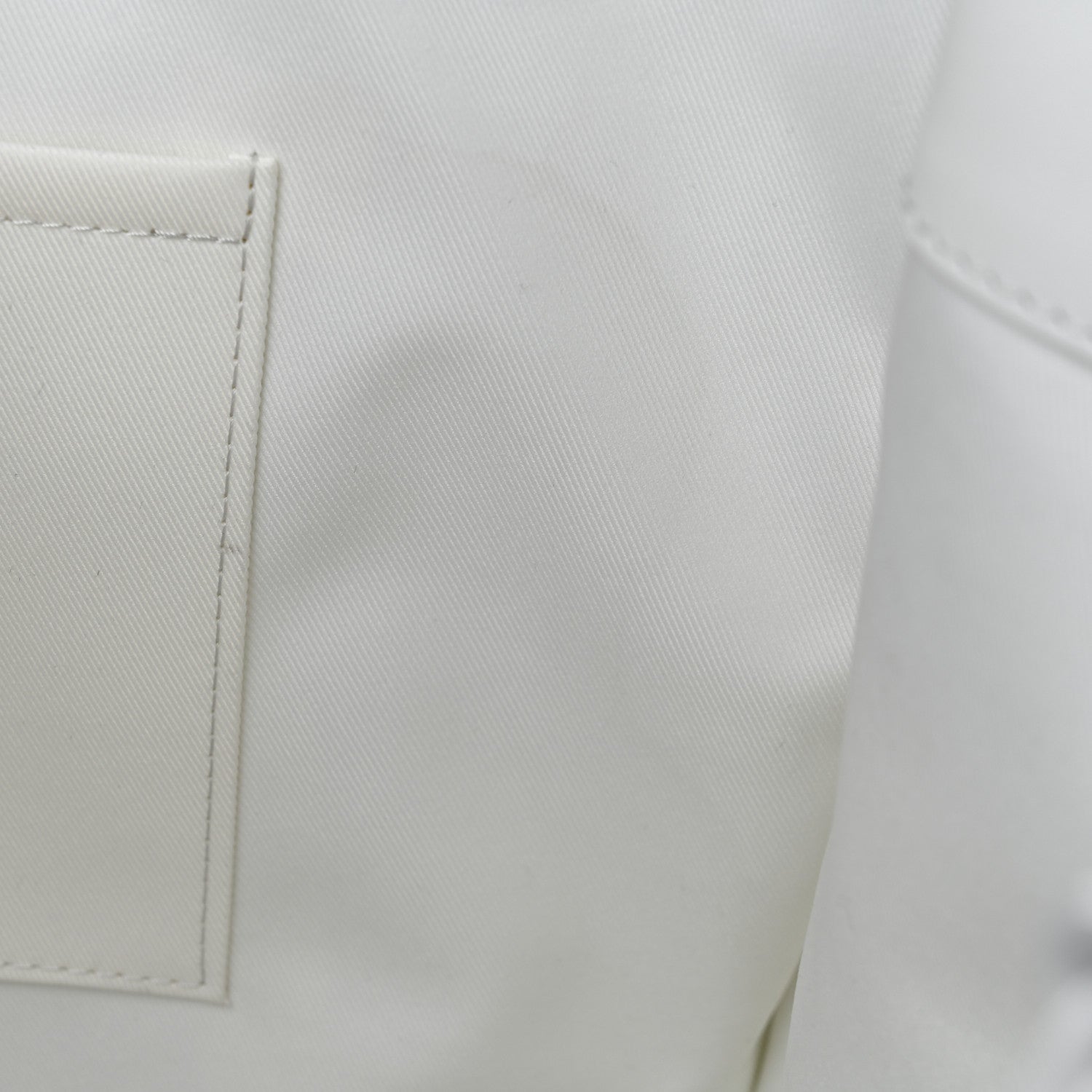 Louis Vuitton Calfskin LV Ornament Sac Plat 24H Optic White 11 of 16