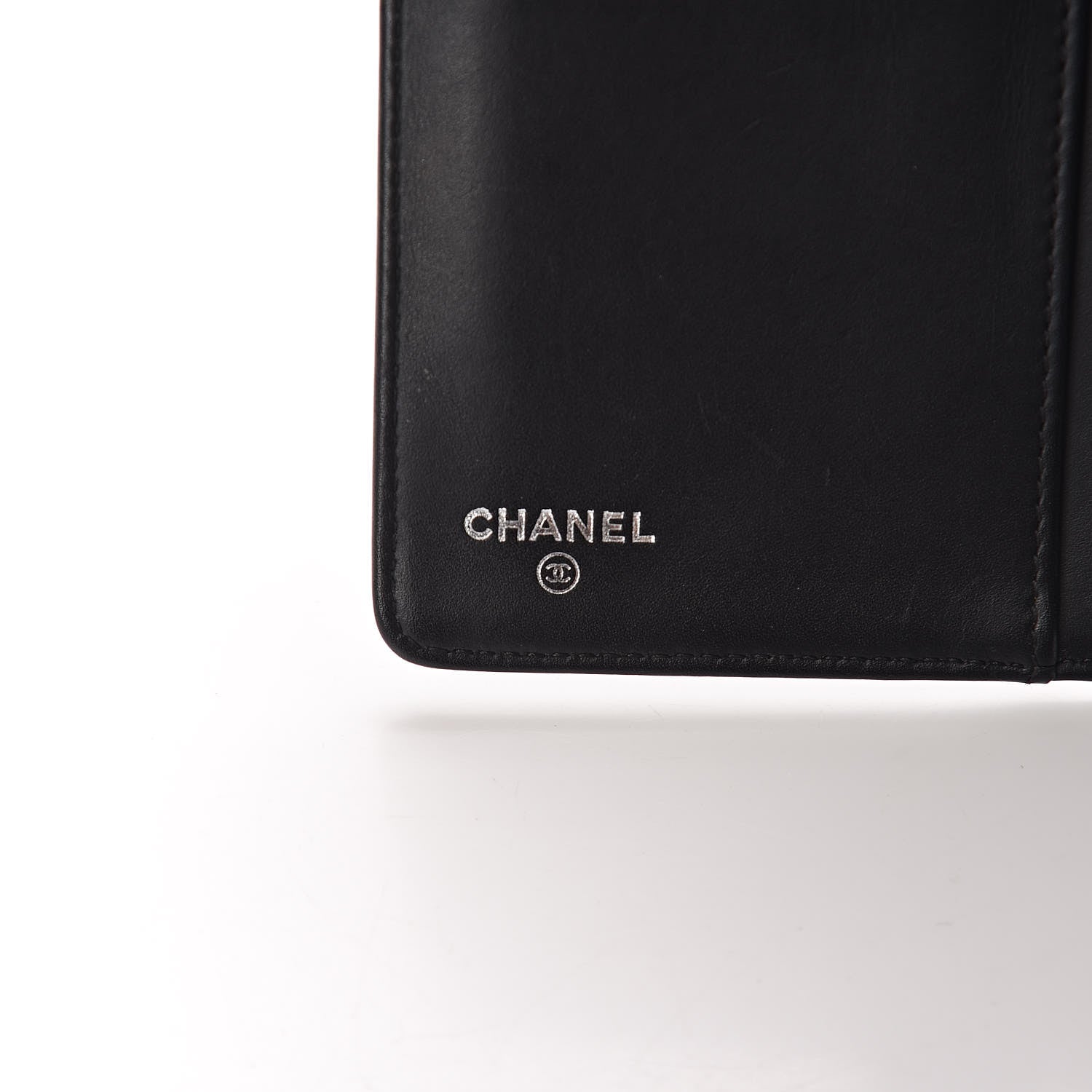 Chanel Caviar Quilted Boy Yen Wallet Black 6 of 8