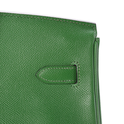 Hermes Epsom Birkin 35 Vert Bengale 34 of 35