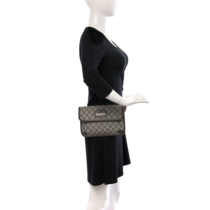 Gucci GG Supreme Monogram Neo Vintage Web Belt Bag Brown 2 of 8